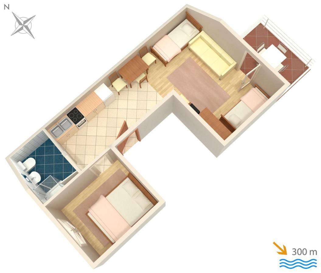 Apartments And Rooms With Parking Space Selce, Crikvenica - 2362 Екстер'єр фото